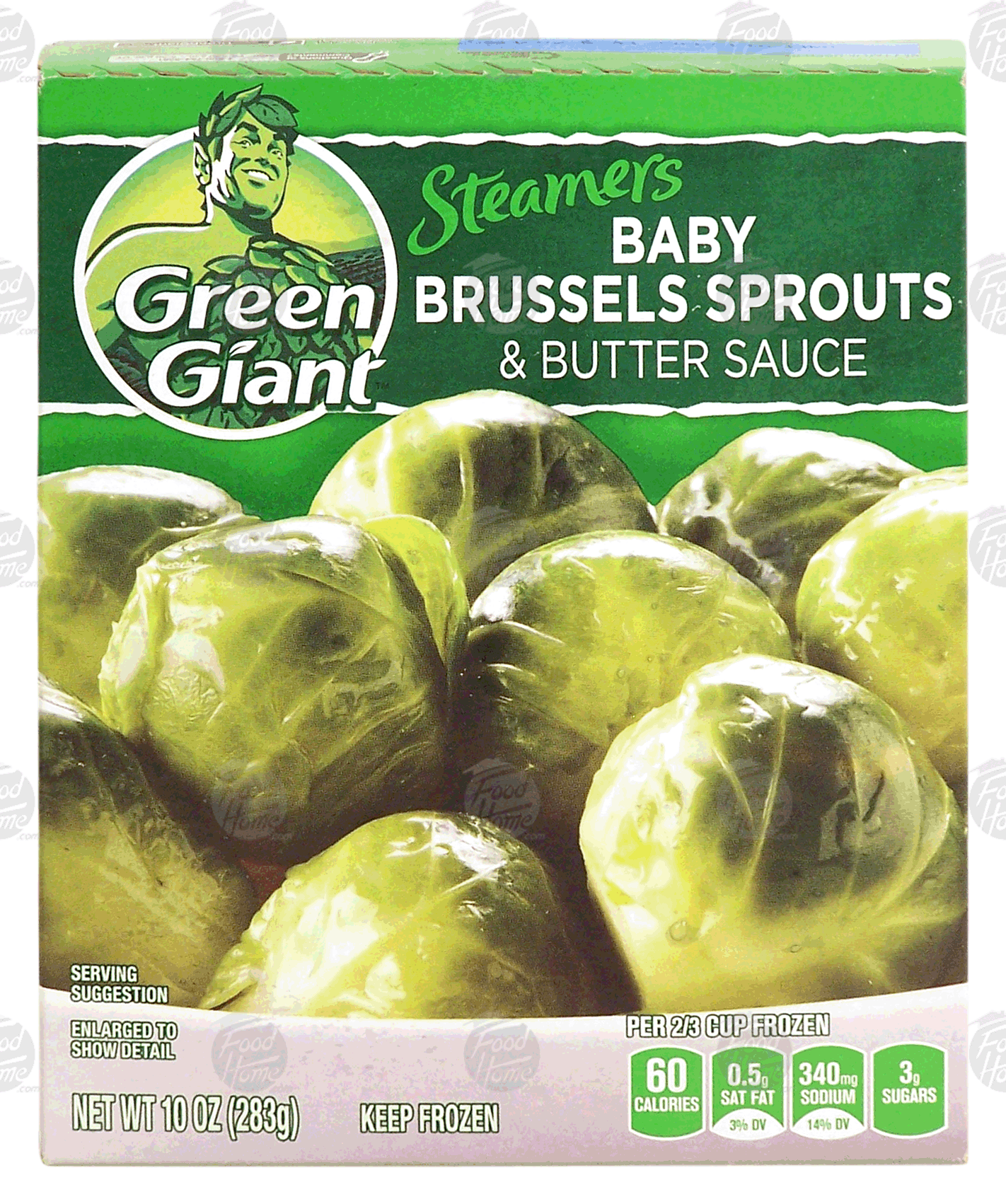 Green Giant Steamers baby brussels sprouts & butter sauce Full-Size Picture